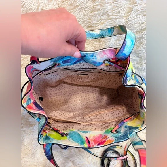 GUESS Floral Multicolor Women's Bag - Picture 5 of 7
